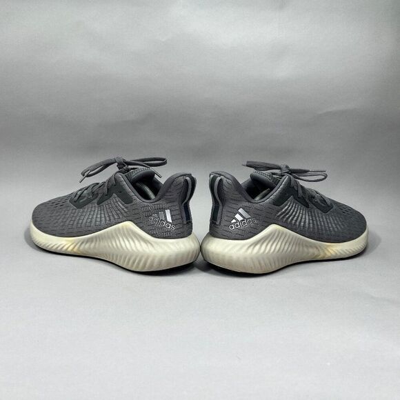 Adidas Alphabounce Running Shoes Men's 12 Gray White Athletic Training Sneakers - Picture 6 of 11